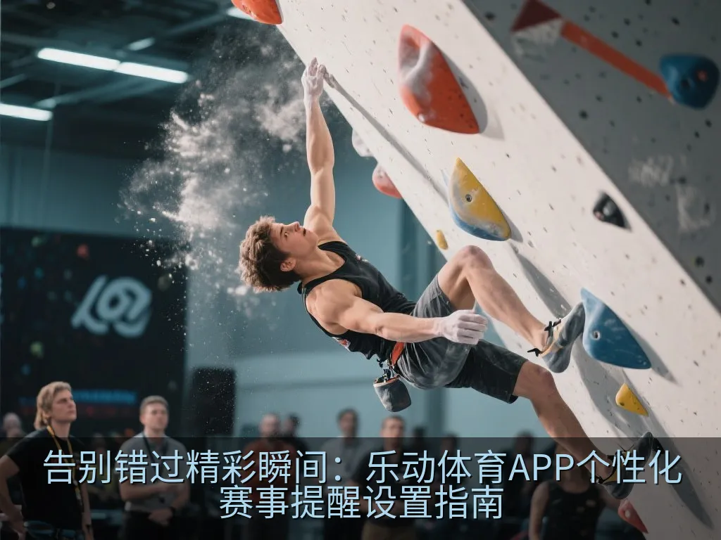 告别错过精彩瞬间：乐动体育APP个性化赛事提醒设置指南
